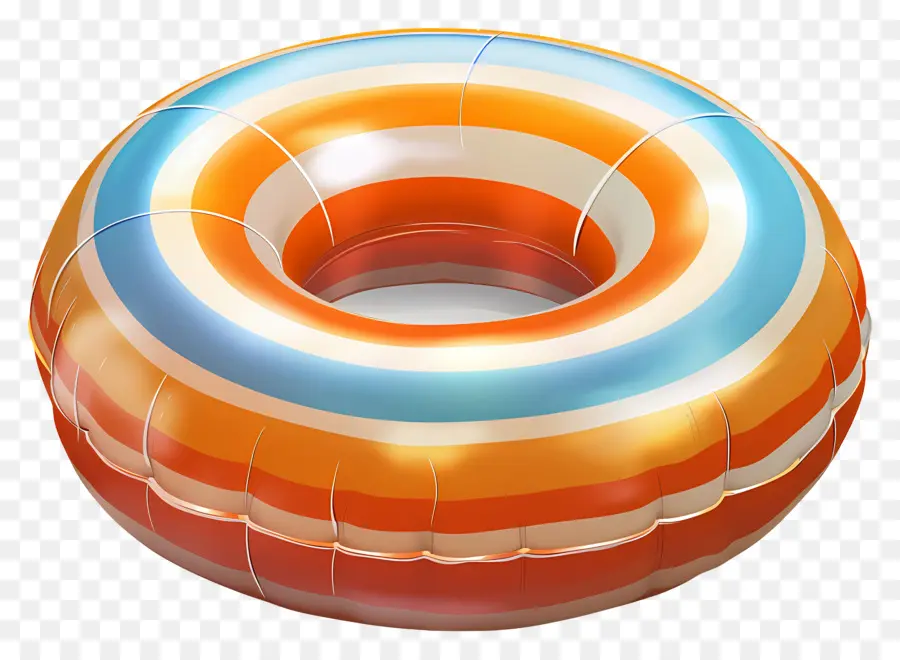 Flutuador De Piscina，Anel Inflável PNG