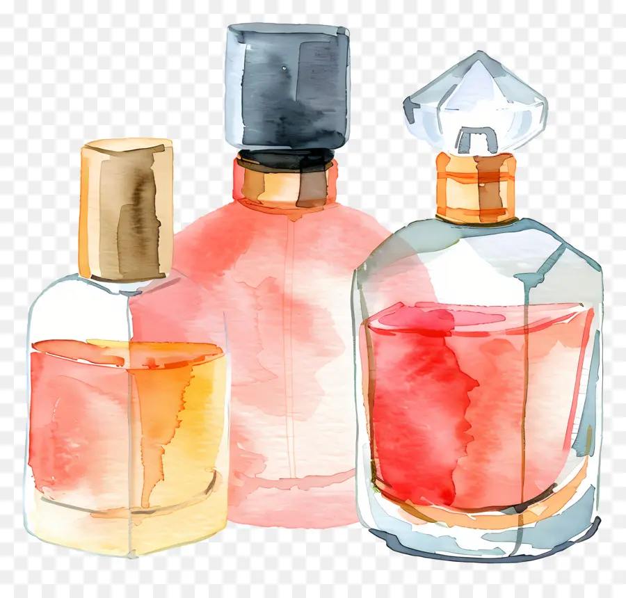 Perfume，Garrafas De Vidro PNG