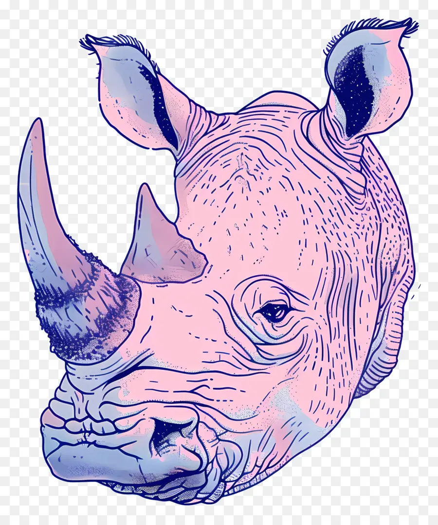 Cabeça De Rinoceronte，Rhino PNG