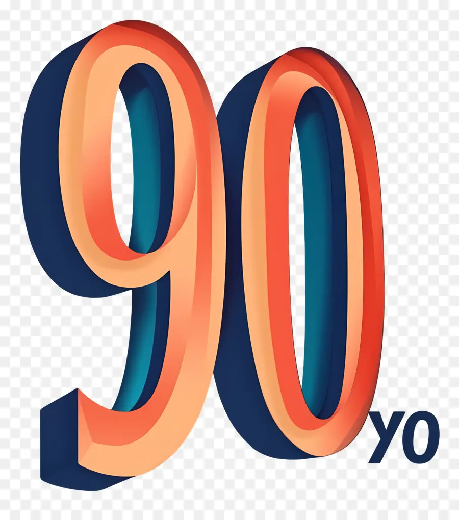 Número 90，Logo PNG