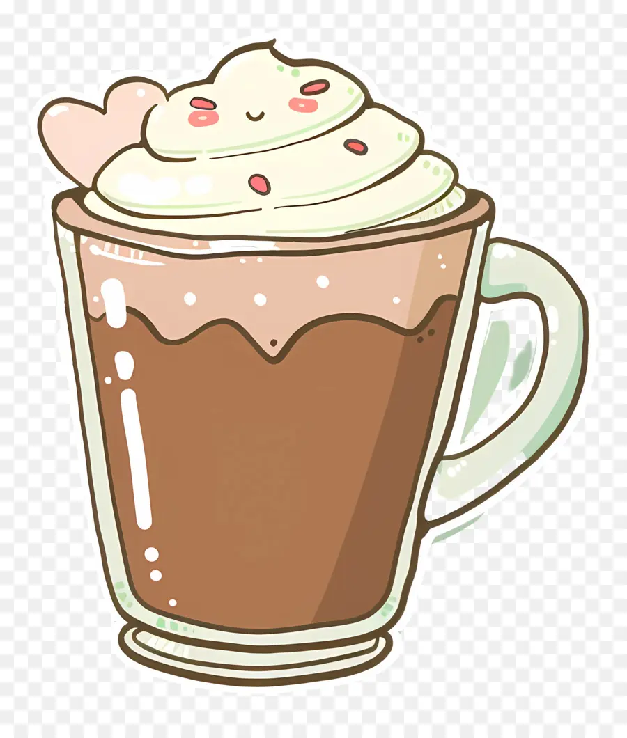 Chocolate Quente，Chantilly PNG