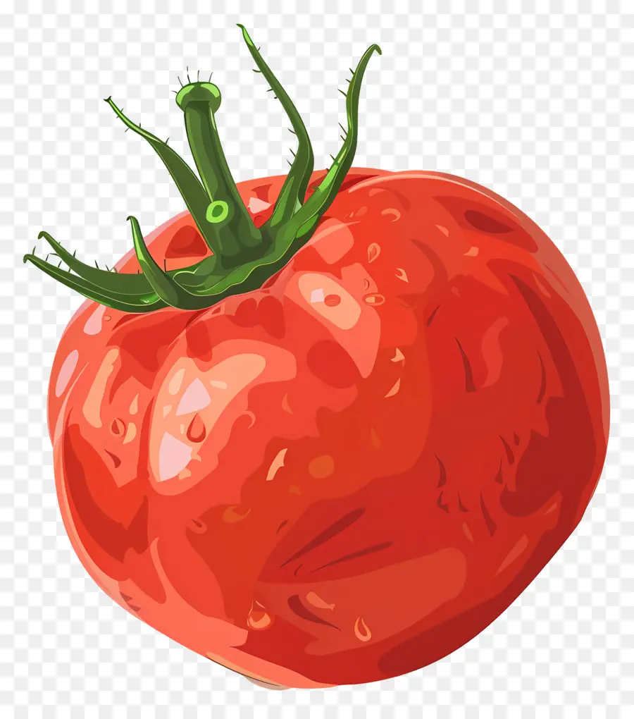 Tomate，Pimentão Vermelho PNG