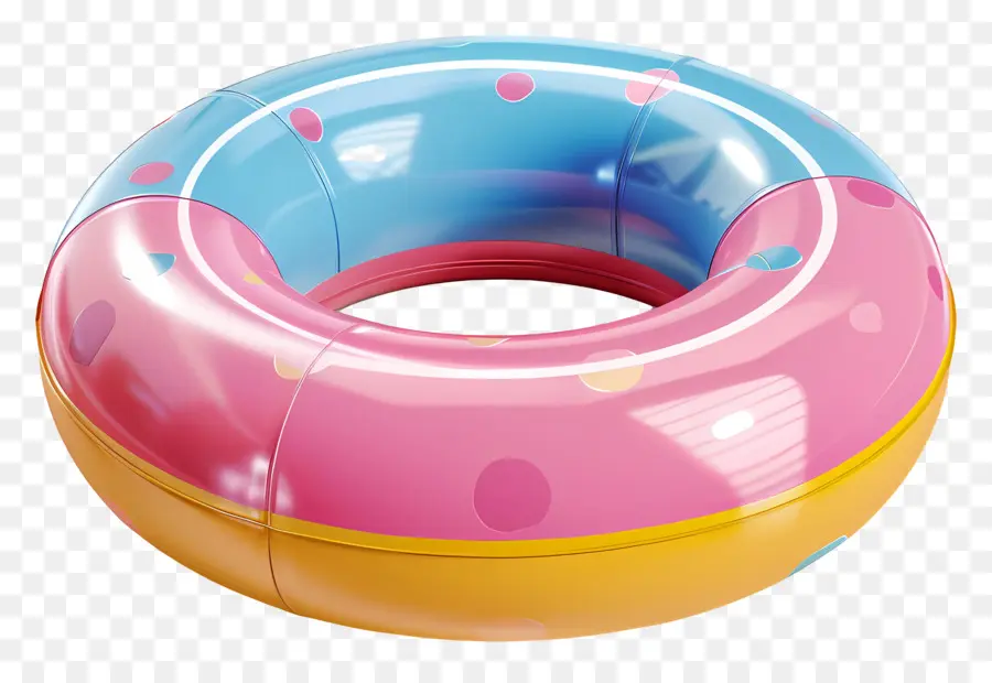 Flutuador De Piscina，Anel Inflável PNG