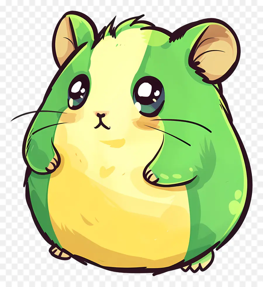 Hamster De Desenho Animado，Roedor Fofo PNG