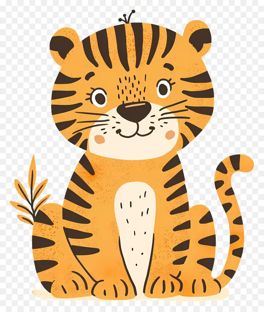 Tigre，Tigre Fofo PNG