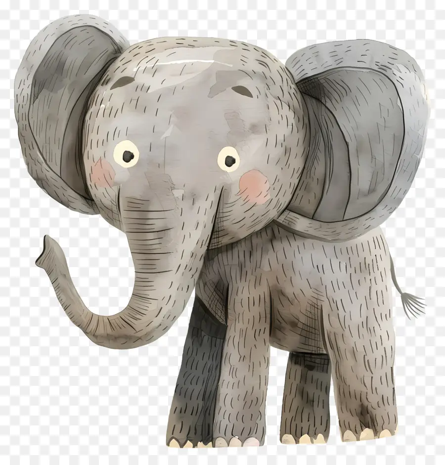 Cartoon Elefante，Elefante PNG