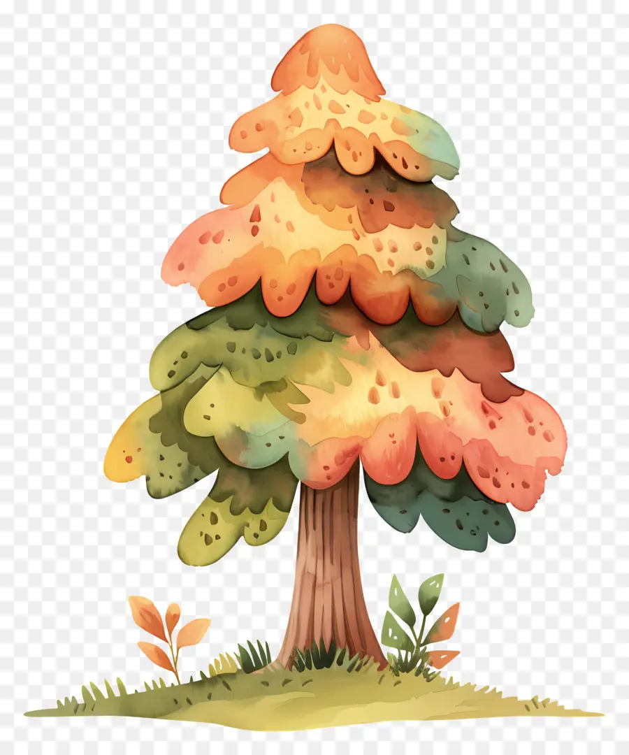 Cartoon árvore，árvore De Desenho PNG