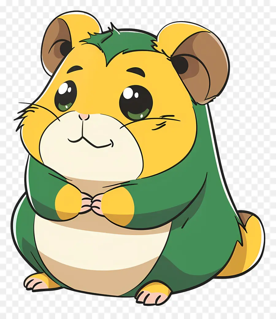 Hamster De Desenho Animado，Roedor Fofo PNG