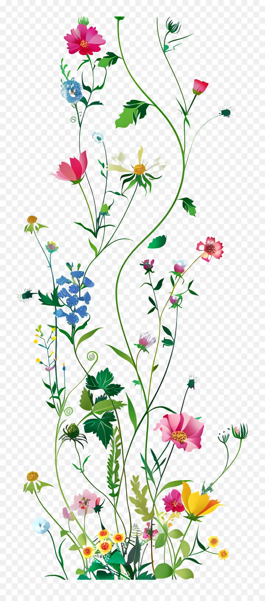 Correntes De Flores，Flores PNG