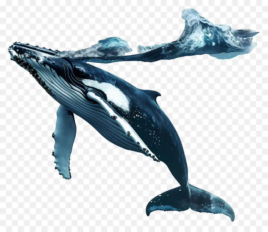 Observação De Baleias，Baleia Jubarte PNG