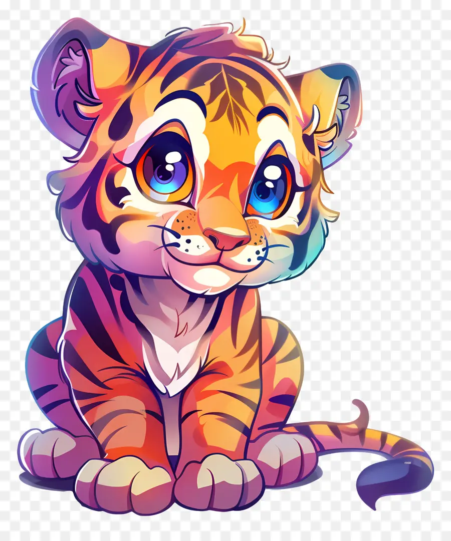 Bonito Tigre，Filhote De Tigre PNG