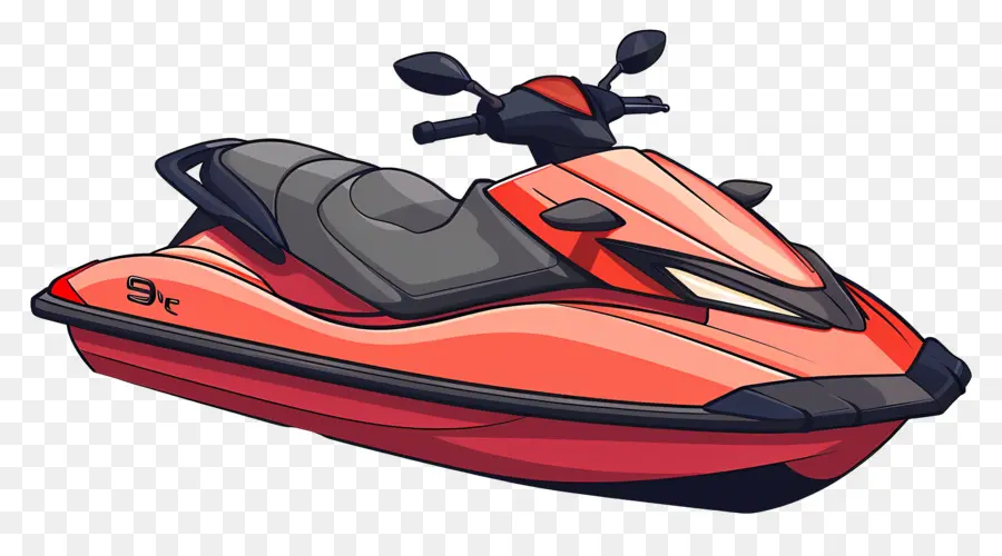 Jet Ski，Vermelho PNG