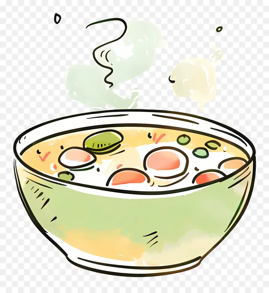 Soup Bowl，Sopa Asiática PNG