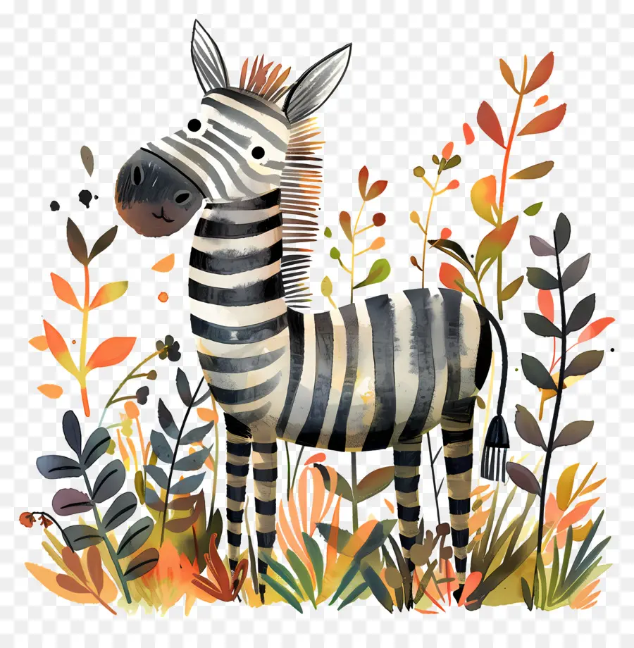 Zebra，Merrill Fazenda PNG