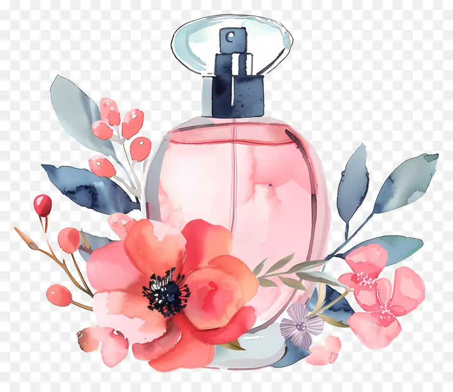 Perfume，Cor De Rosa Perfume PNG