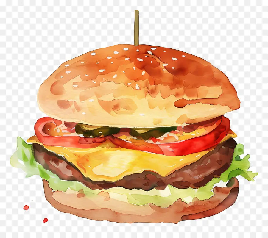 Hambúrguer，X Burger PNG