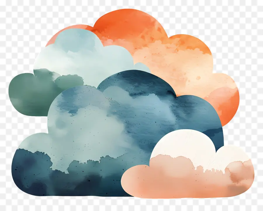 Nuvem，Nuvens De Arco íris PNG