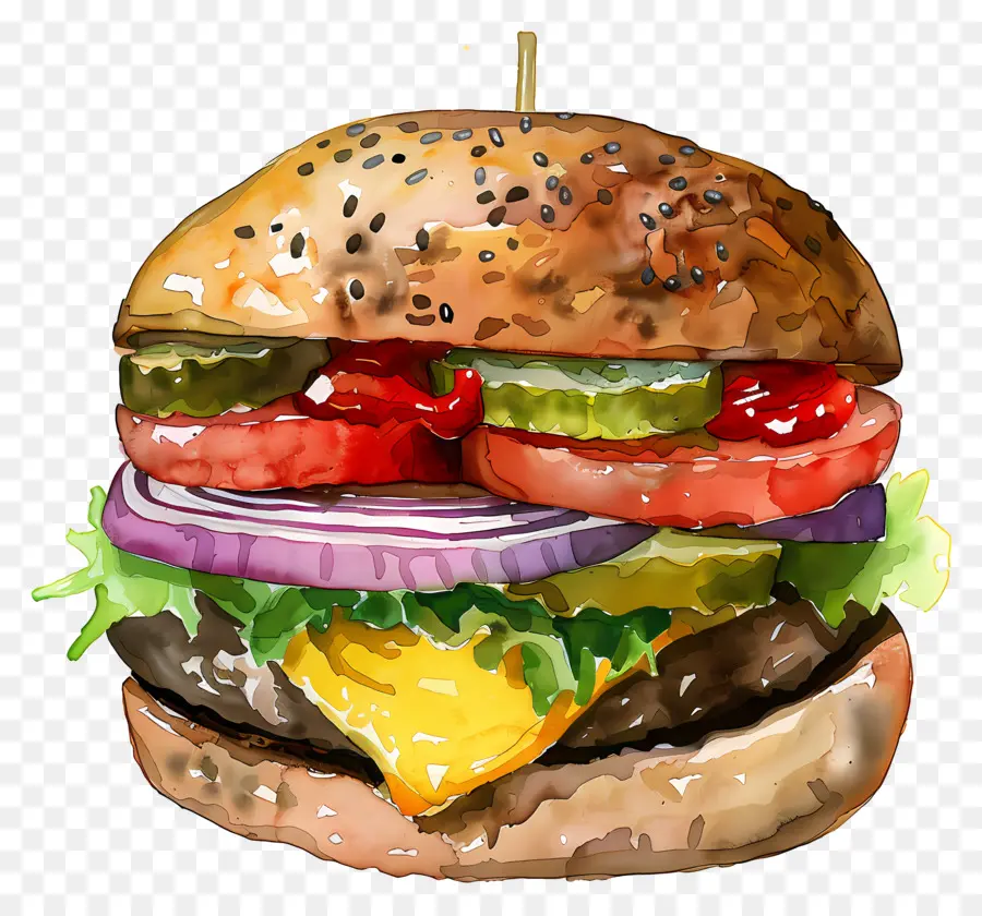 Burger，Cheeseburger PNG