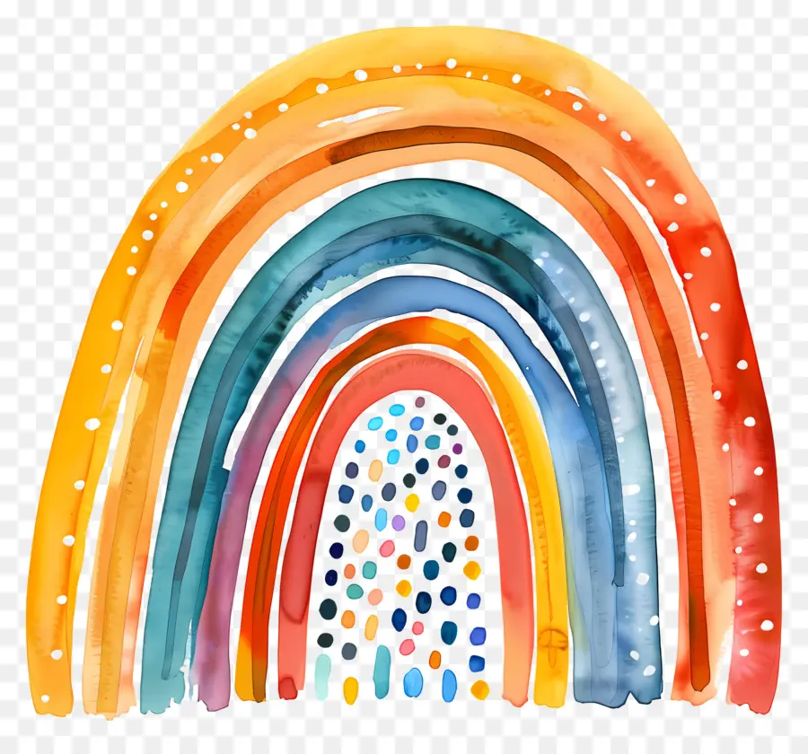 Arco íris，Arco íris Colorido PNG