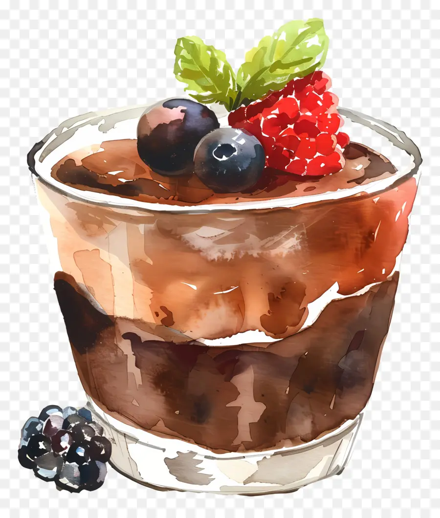 Pudim De Chocolate，Sobremesa PNG