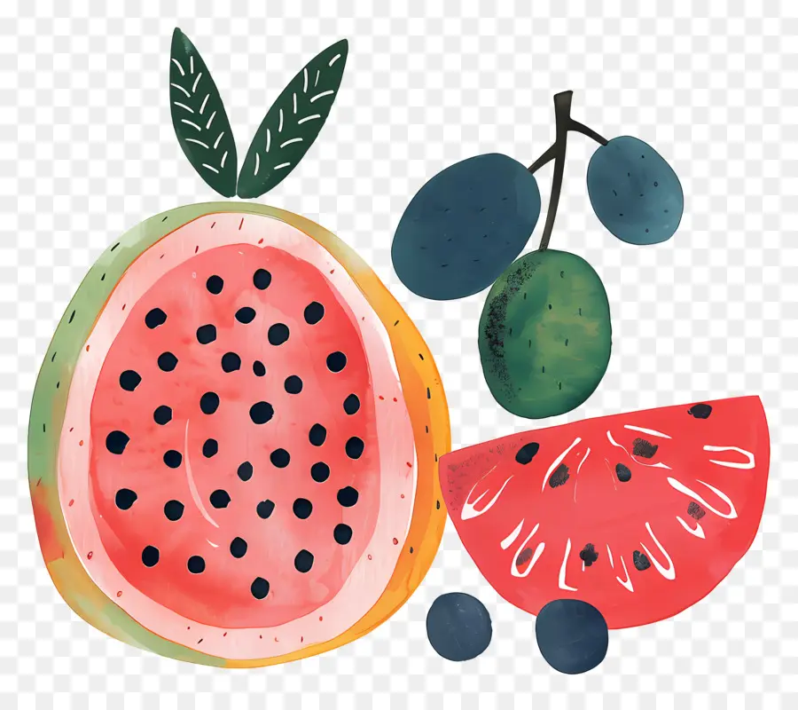 Frutas，Melancia PNG