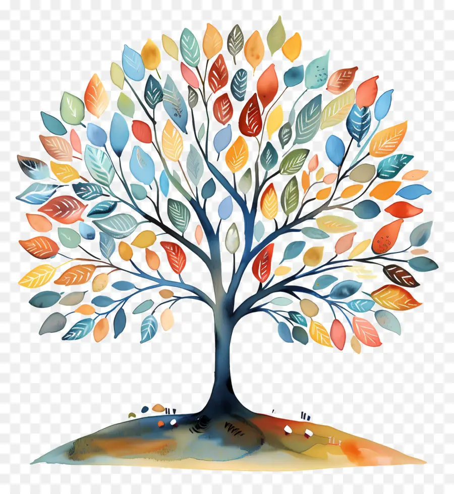 árvore Da Vida，Colorido PNG