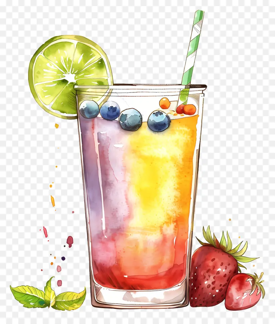 Batido，Batido De Frutas Vermelhas PNG