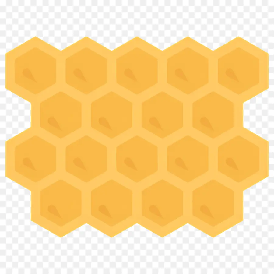 Favo De Mel，Amarelo PNG