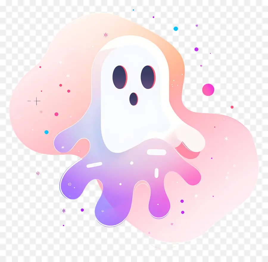 Ghost，Branco PNG