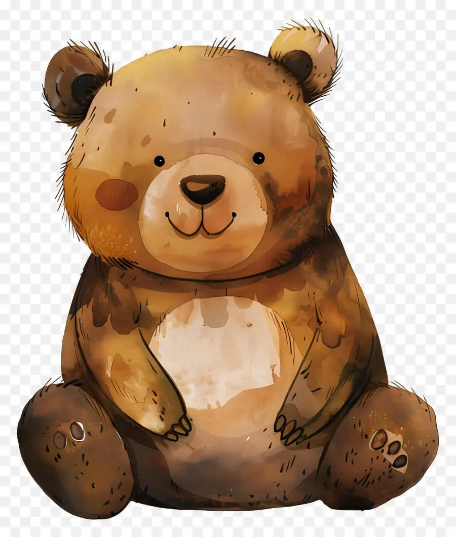 Urso De Pelúcia，Urso Marrom PNG