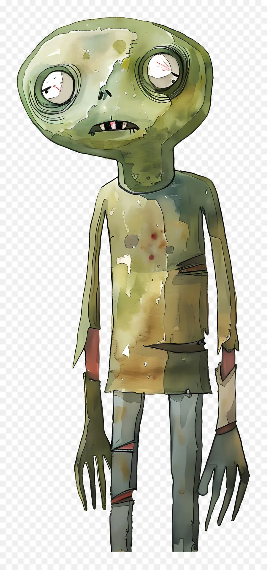 Zombie，Cartoon PNG