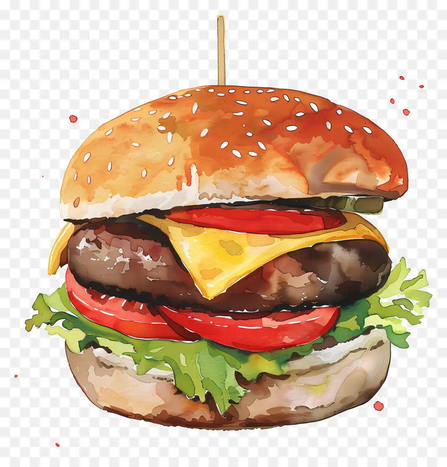 Hambúrguer，X Burger PNG