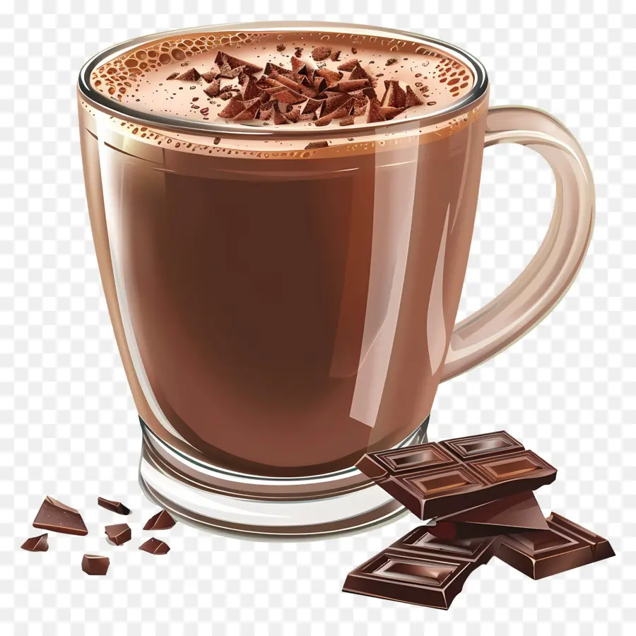 Chocolate Quente，Caneca De Chocolate PNG