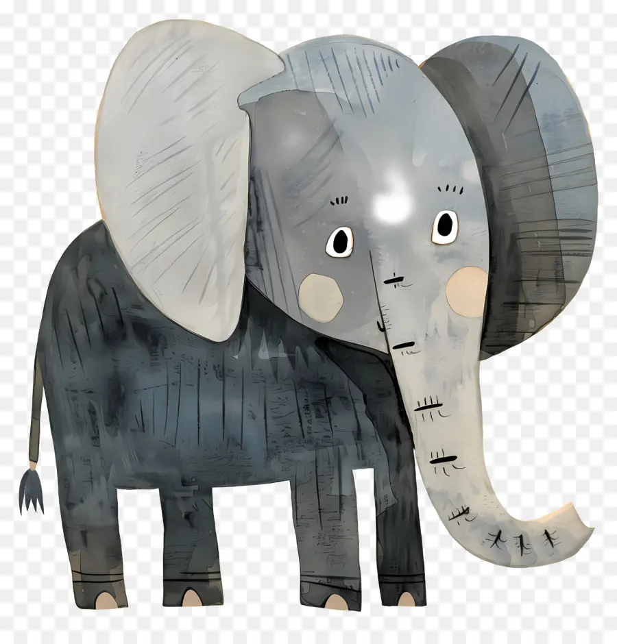 Cartoon Elefante，Elefante PNG