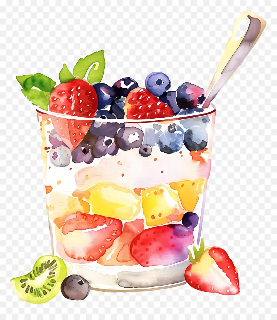 Parfait De Iogurte，Iogurte PNG