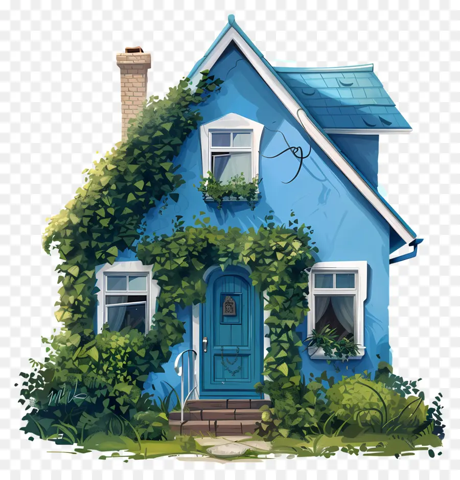 Casa Azul，Pequena Casa Azul PNG