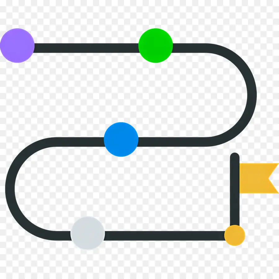 Roadmap，Line Graph PNG