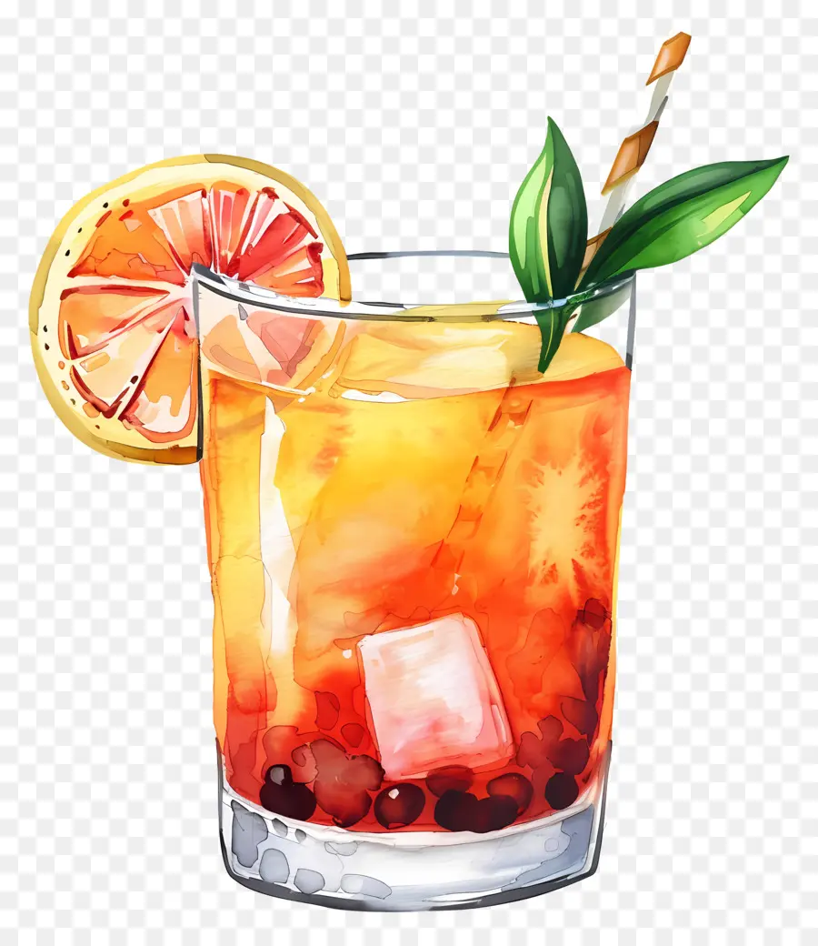Cocktail，Suco De Laranja PNG
