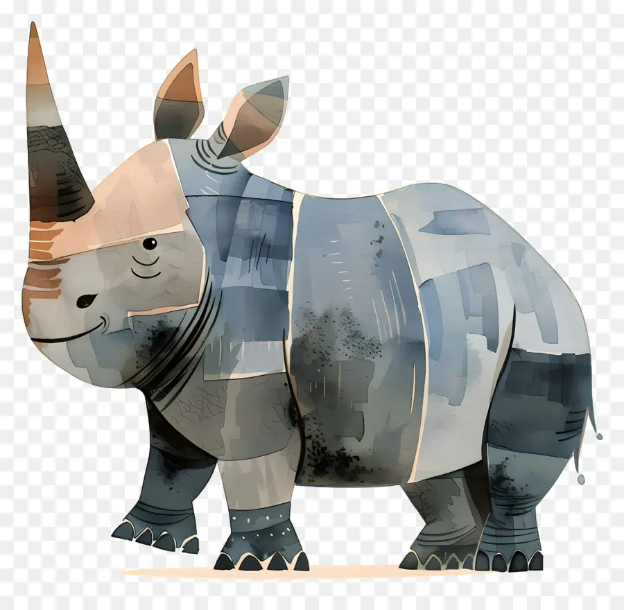 Rhino，Rinoceronte PNG