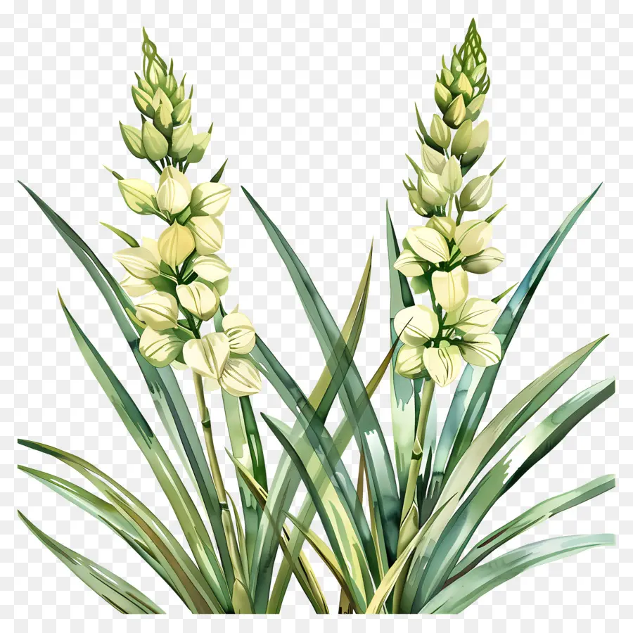 Yucca，Pintura Das Flores PNG