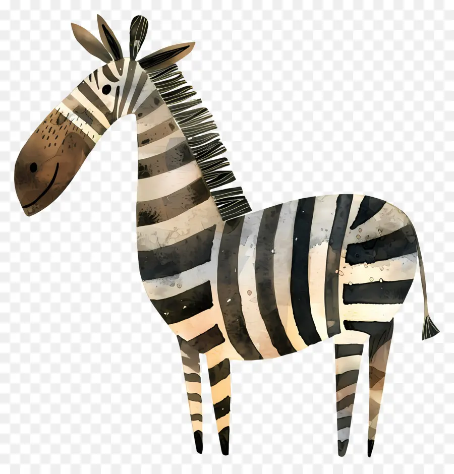 Zebra，Pintura De Zebra PNG