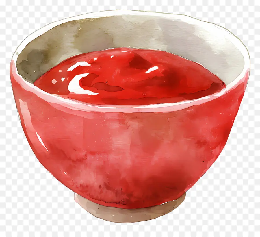 Tigela De Ketchup，Vermelho PNG