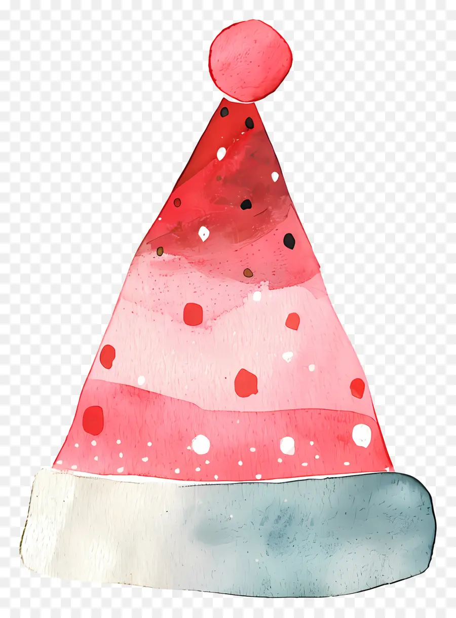 Chapéu De Papai Noel，Vermelho PNG