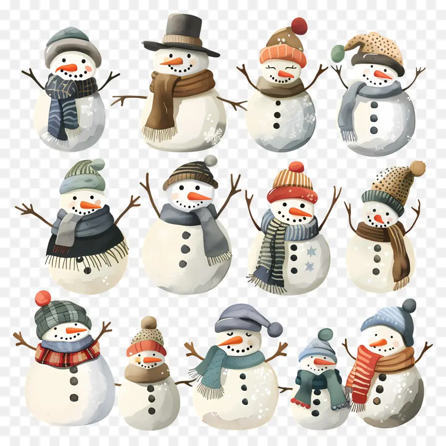 Boneco De Neve，Bonecos De Neve PNG