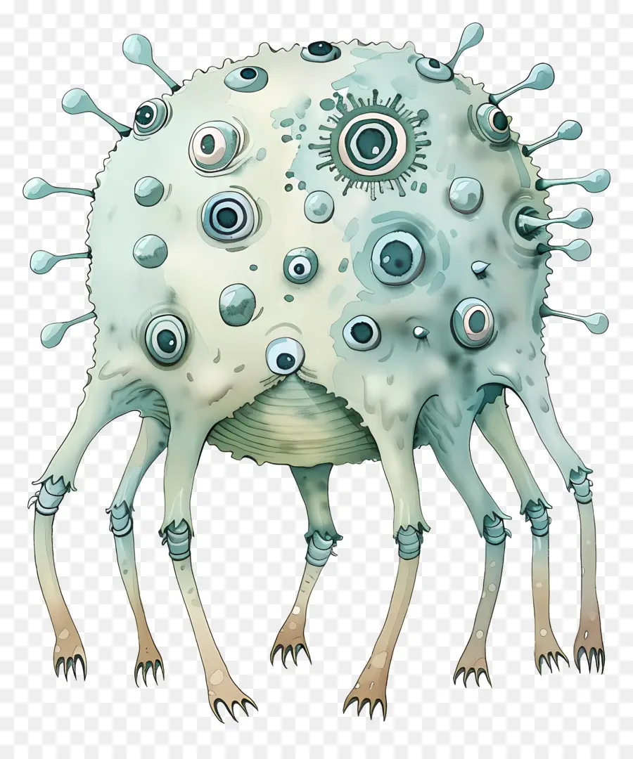 Vírus，Criatura Alienígena PNG