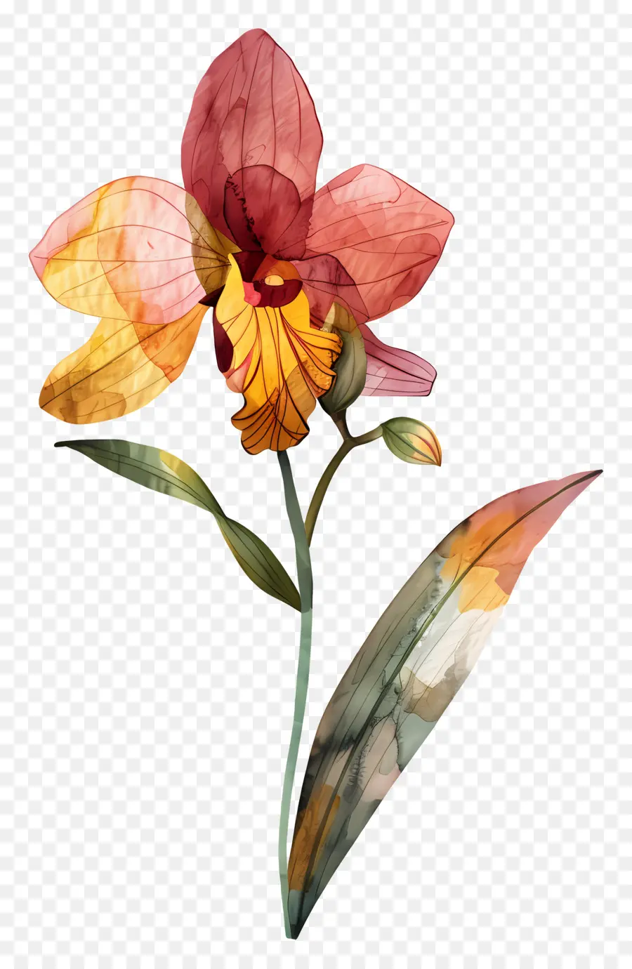 Orquídea，Flor PNG