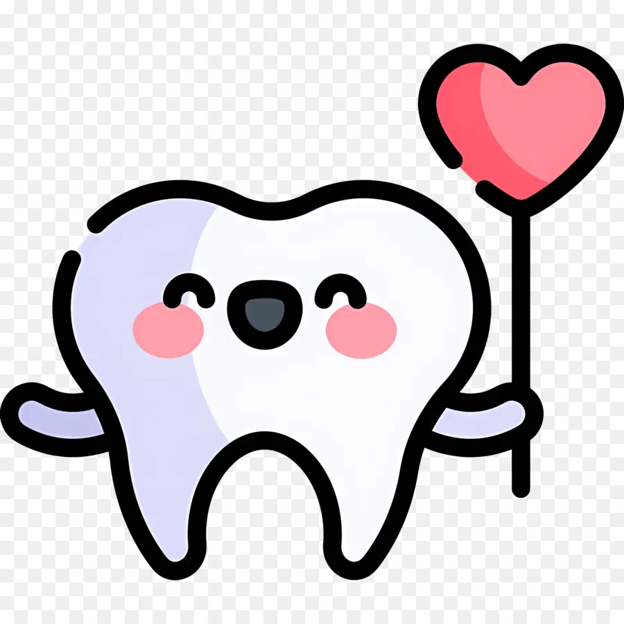 Dia Do Dentista，Cartoon Dente PNG