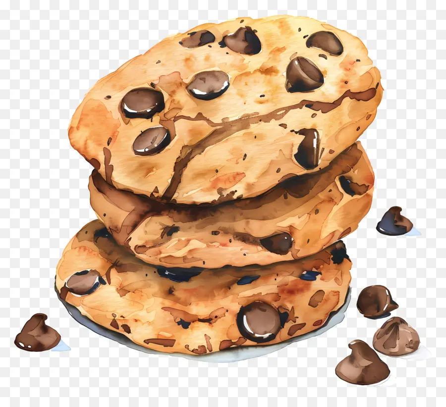 Cookies，Pintura Em Aquarela PNG