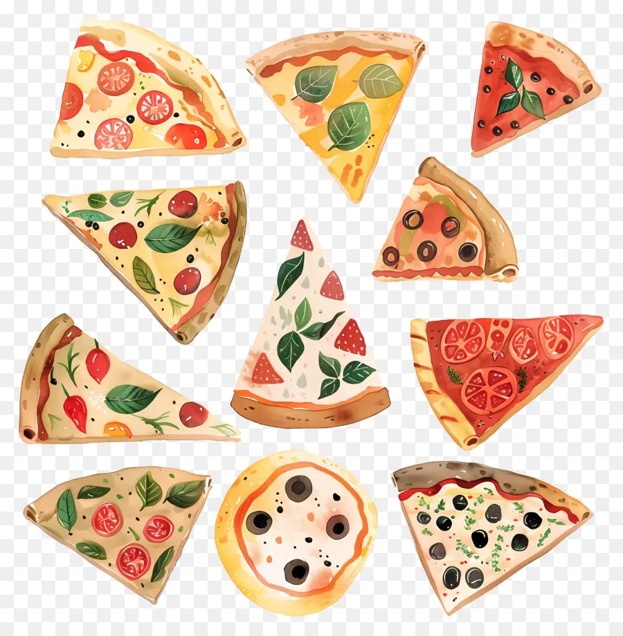 Pizza，Fatias De Pizza PNG