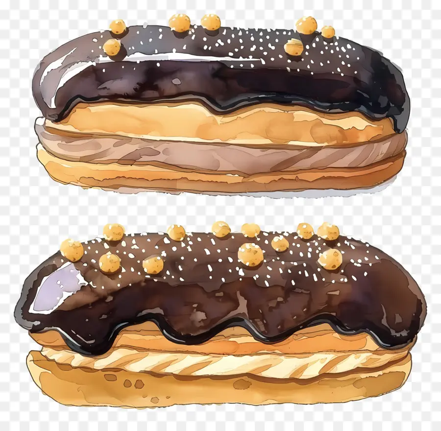 éclairs，Éclairs PNG